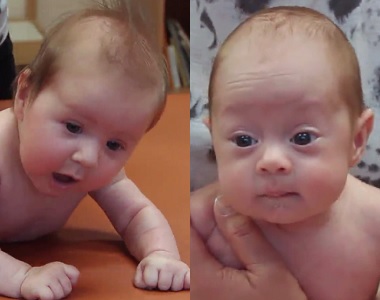 Vyšetření miminka po šestinedělí u fyzioterapeutky – video