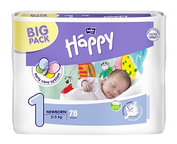HAPPY NEWBORN Big Pack á 78 ks
