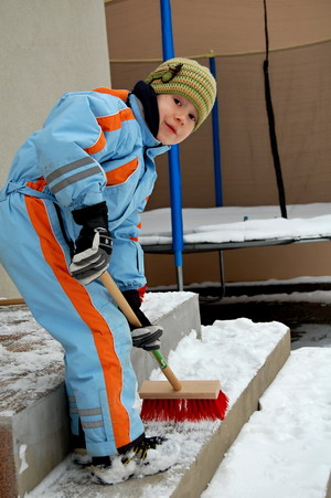 Odhazování sněhu