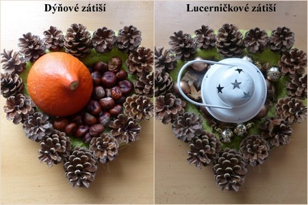 Návod na tvoření věnce z šišek