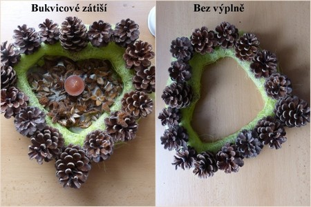 Návod na tvoření věnce z šišek