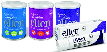 Probiotické tampón a krém Ellen
