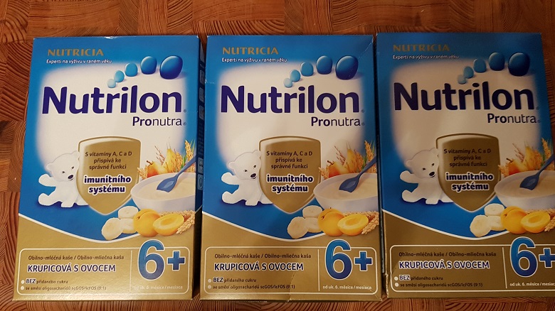 Nutrilon Pronutra kaše krupicová s ovocem