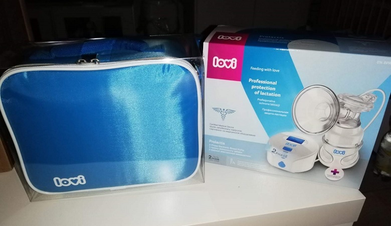 Testování dvoufázové elektrické odsávačky LOVI Prolactis