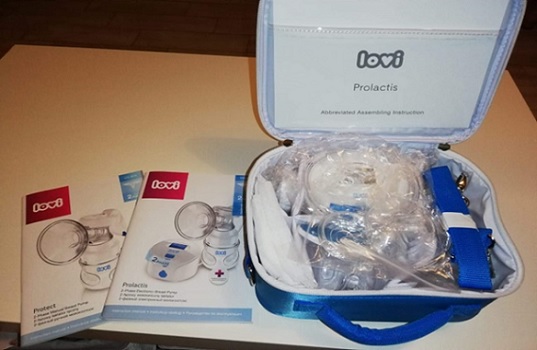 Testování dvoufázové elektrické odsávačky LOVI Prolactis