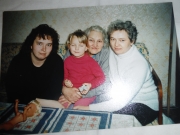 babička, mamka, já a Terezka..jeden účes epesnější než druhý!