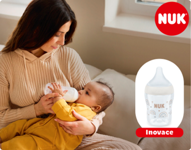 Hledáme 5 maminek pro testování nové kojenecké lahvičky NUK Perfect Match 0 - 3 měsíce