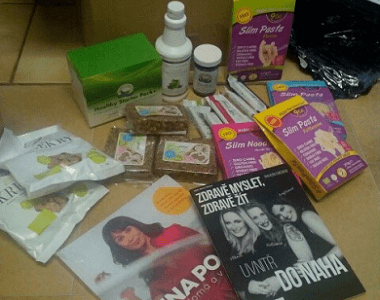 Jaké dárky získala Petra od sponzorů Hubneme?