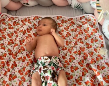 Náhledový obrázek pro článek Látkové Gaga´s pleny šetří pokožku děťátka