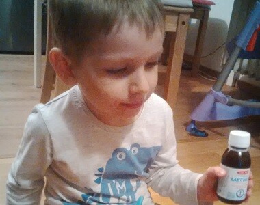 Náhledový obrázek pro článek Edita s Teodorem testují sirup BABY IMUN