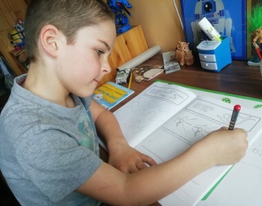 Jak se daří Filípkovi při plnění Předškolákových týdeníčků?