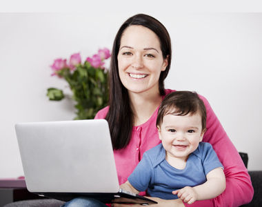 Moderní žena a moderní technika (Knihomyš)