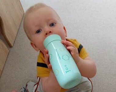 Maminka Kristýna: Láhev Mini-Me Sip je netekoucí, dostatečně velká a krásně se drží