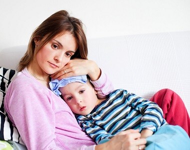 Laryngitida z pohledu matky