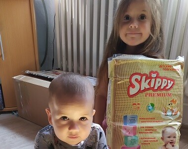 Maminka Lucie: nejlepší absorpci měly plenky Skippy Premium