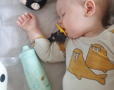 Maminka Martina: Údržba láhve Mini-Me Sip je snadná, nenáročná a potisk na lahvičce se neodlupuje