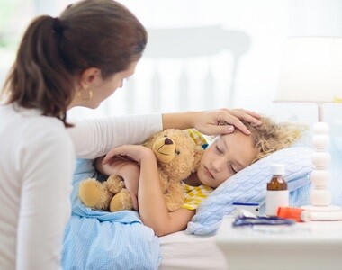 Ztráta sluchu 3,5letého dítěte po prodělaném pneumokokovém zánětu mozku