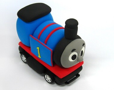 Mašinka Tomáš z modelíny Jumping Clay - návod