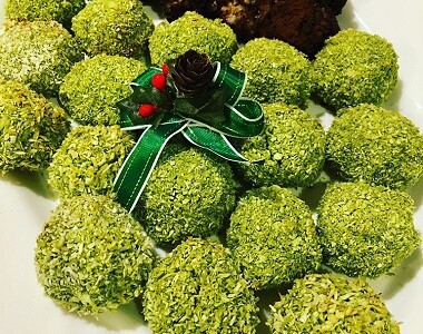 Recept na pohankové matcha kuličky