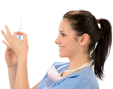 Injekce na vyvolání menstruace