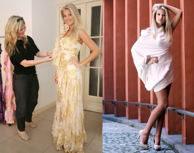 Gábina Páralová oblékla Miss Věrnou