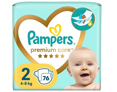 Poskytněte svému děťátku hebké pohodlí s Pampers Premium Care