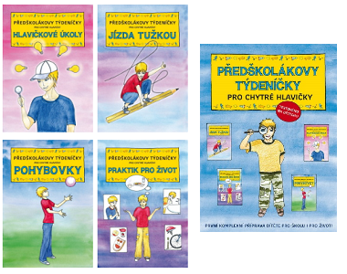 Příprava předškoláka pomocí Předškolákových týdeníčků