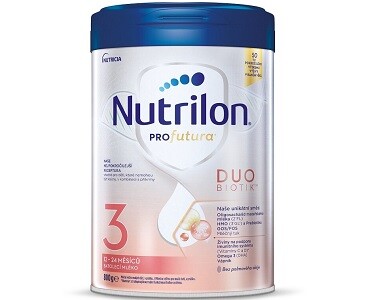 Testování batolecího mléka Nutrilon 3 Profutura DUOBIOTIK™