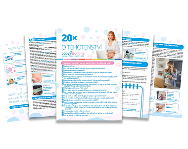 E-book 20x o těhotenství ZDARMA