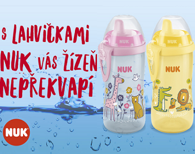 Zapojte se do testování NUK Kiddy Cup lahviček!