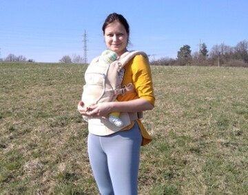 Náhledový obrázek pro článek Maminka Renáta: Nosítko Ergobaby Adapt přináší pohodlí pro maminku i miminko