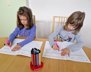 3. Další měsíc předškolní přípravy Ditušky a Emičky, tentokrát i s tipem na výlet do Slavkova