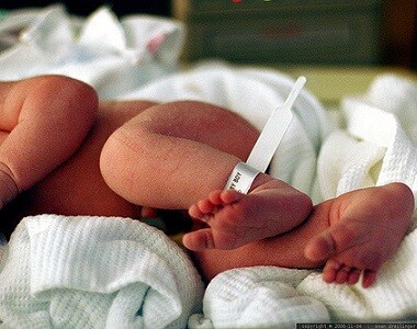 Vyšetření novorozence po porodu