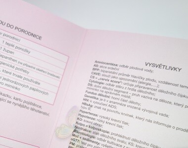 Zkratky v těhotenské průkazce