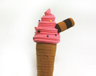 Propiska zmrzlina z modelíny Jumping Clay