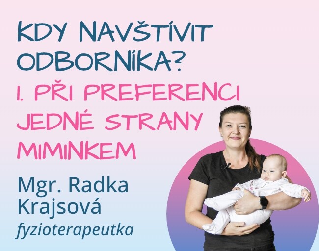 Kdy je dobré navštívit s miminkem odborníka?