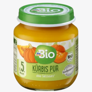 Bio příkrm s dýní od dmBio