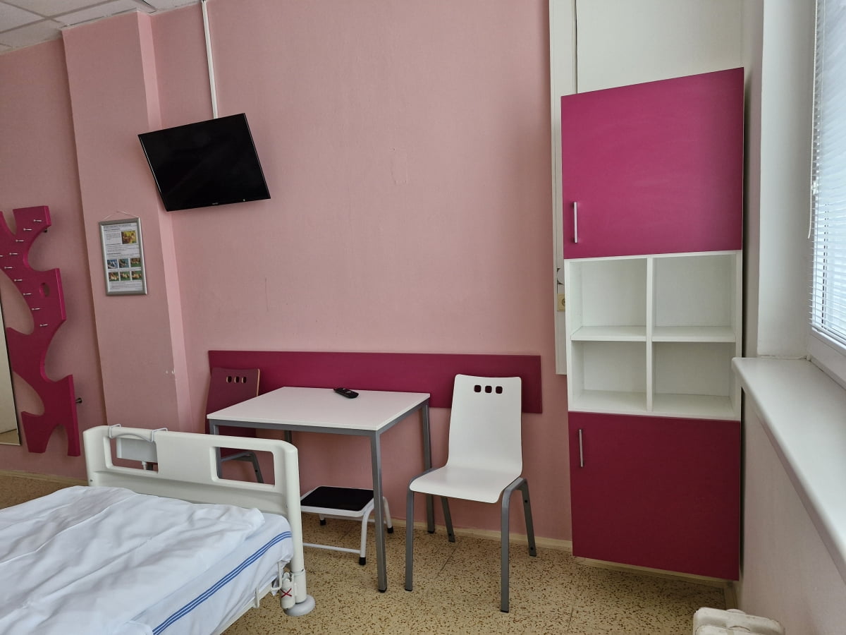 Krajská zdravotní, a.s. - Masarykova nemocnice v Ústí nad Labem, p.o.Šestinedělí červený pokoj 1