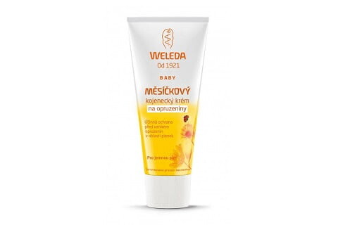 Měsíčkový kojenecký krém na opruzeniny