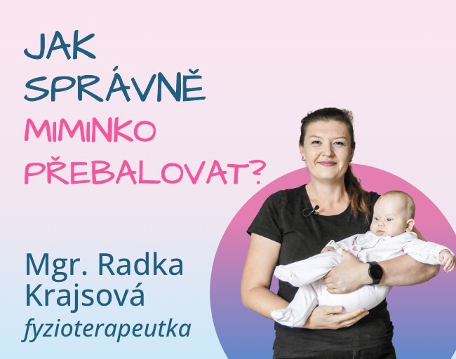 Jak správně miminko přebalovat?