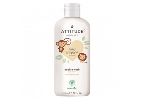 Dětská pěna do koupele ATTITUDE Baby leaves s vůní hruškové šťávy 473 ml