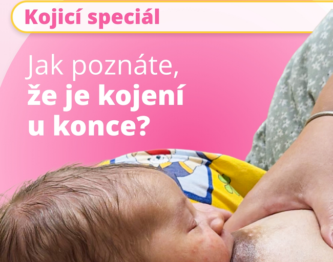 Jak poznat, že je kojení u konce