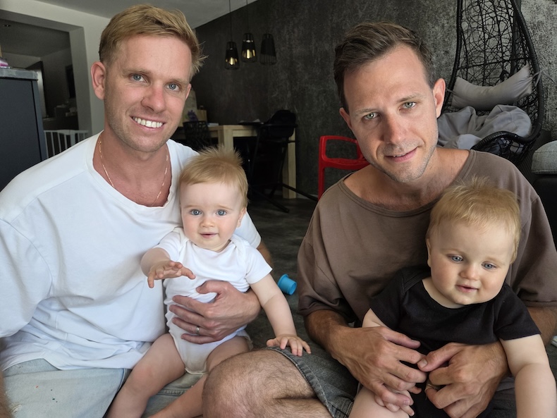 Robert, Michal, Rio, Mio