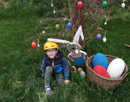 Míša si ve 28. týdnu těhotenství užívá velikonoční svátky a chystá věci do porodnice