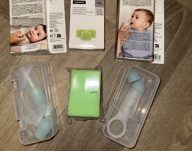 Náhledový obrázek pro článek Aneta si chválí výběr velikosti odsávačky Suavinex, a také, že odsávání zvládne i tatínek