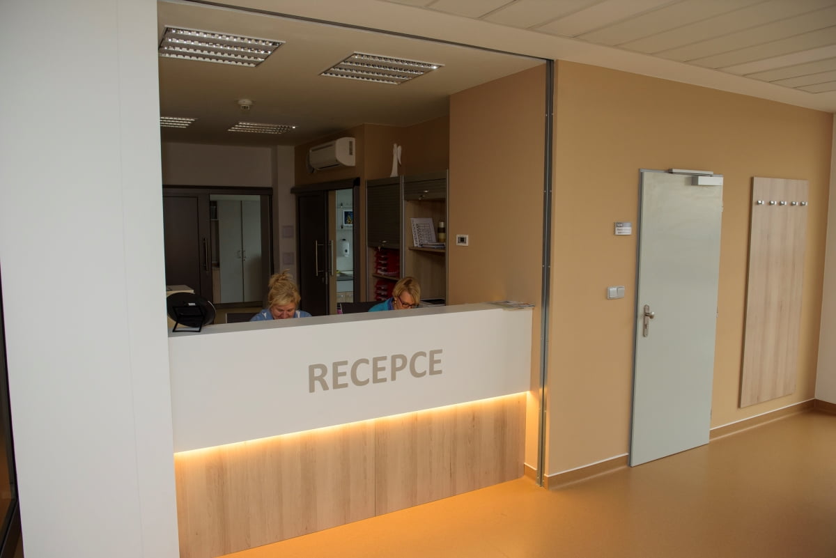 Oblastní nemocnice Příbram, a.s.Recepce