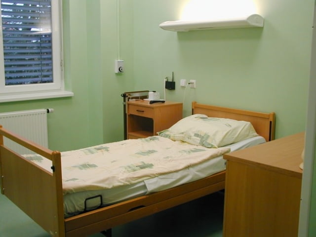 Nemocnice SlanýPokoj na gynekologickém oddělení