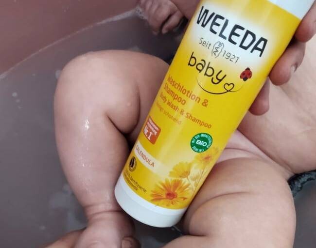 Náhledový obrázek pro článek Isabellčina pokožka je hydratovaná i voňavá s Měsíčkovým mycím krémem a šamponem Weleda