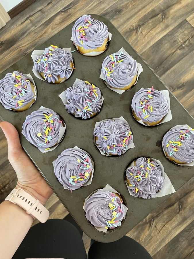 Cupcakes na čarodějnice