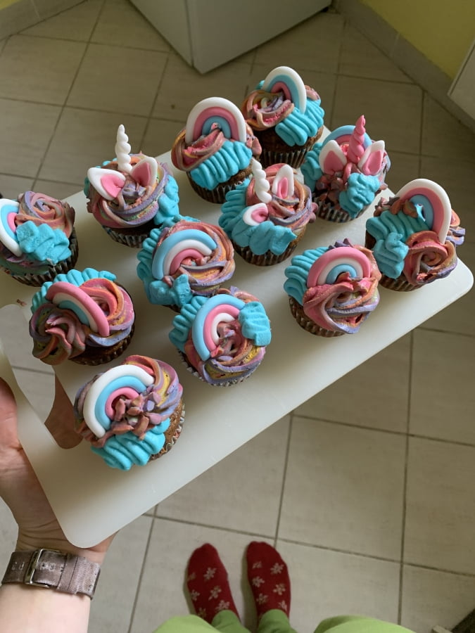 Doplňkové cupcakes
